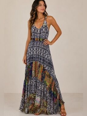 Weston Vintage inspired Boho Maxi dress so the anthropology